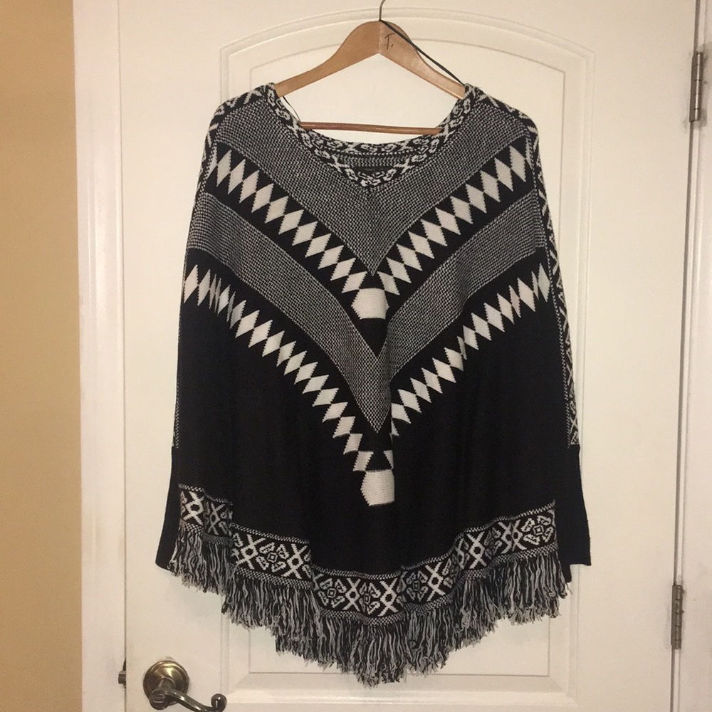 Tribal poncho